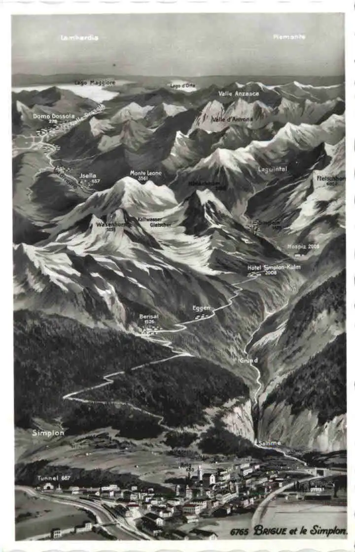 Brigue et le Simplon -554158