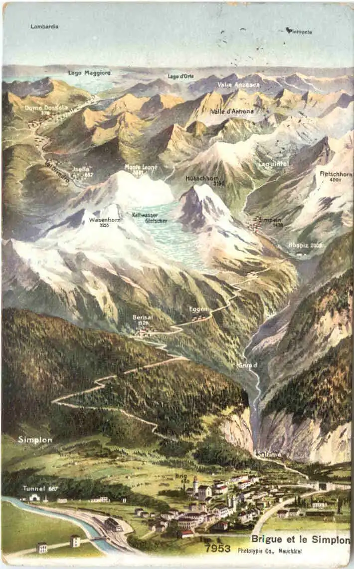 Brigue et le Simplon -554188