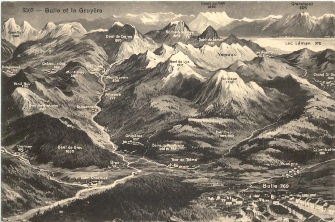 Bulle et la Gruyere -554238