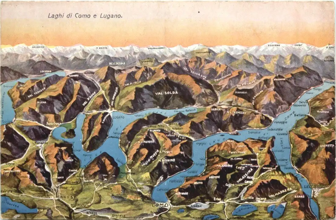 Lago di Como e Lugano -554252