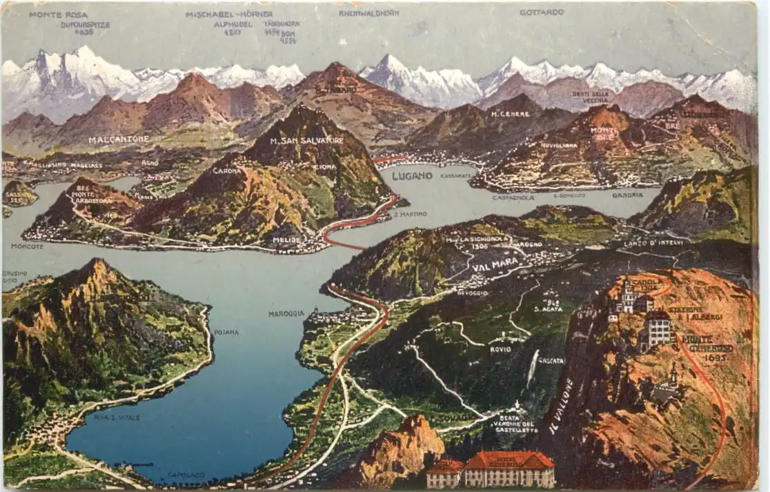 Lugano und Umgebung -554344