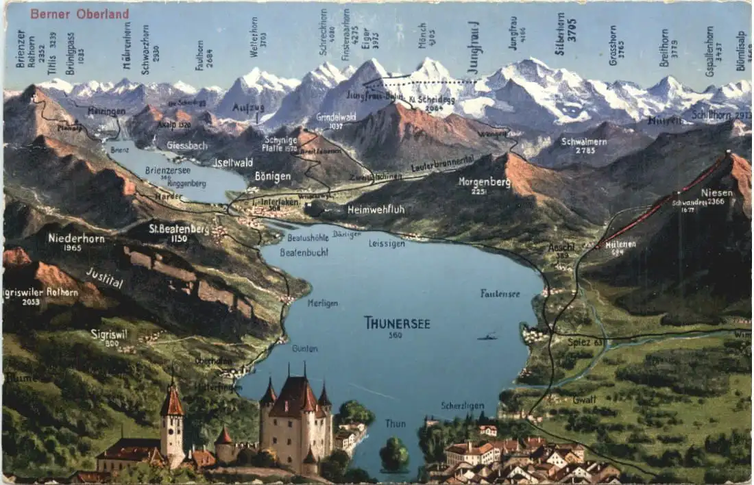 Thuner See und Umgebung -554334