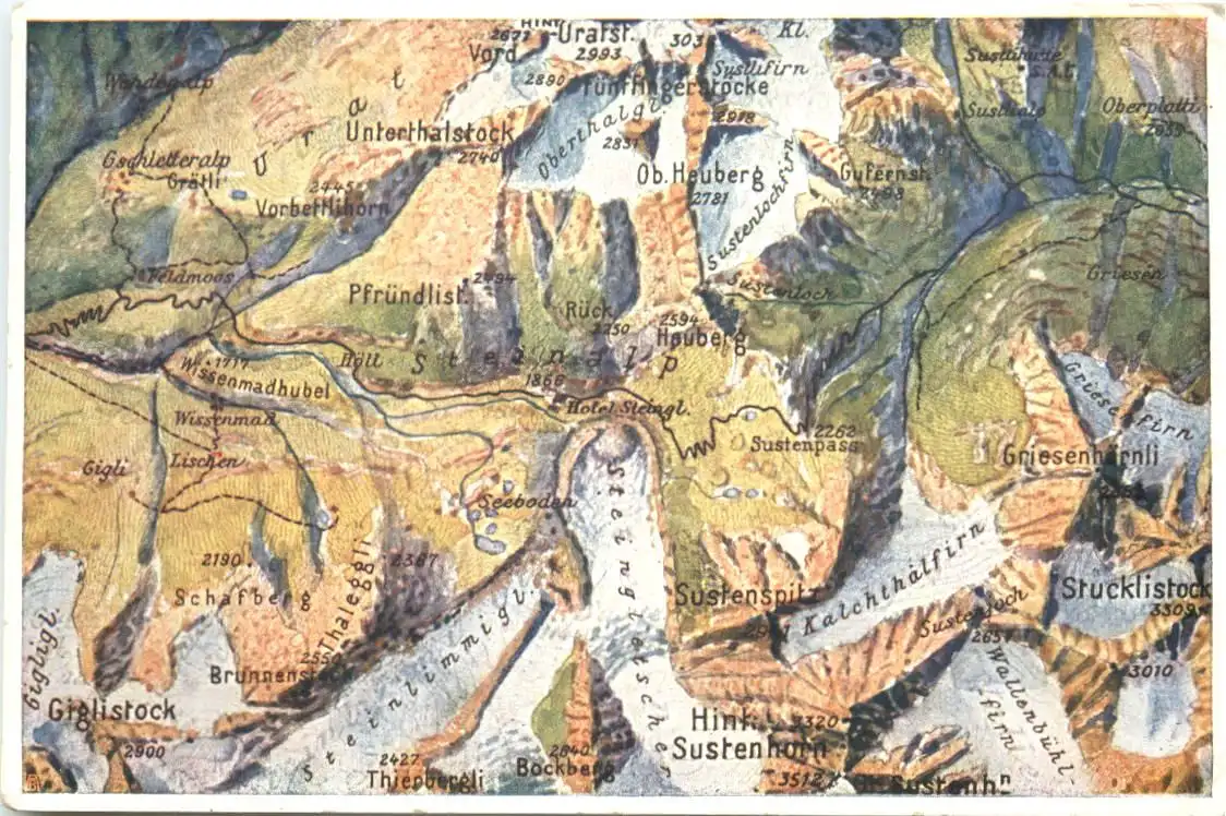 Sustenhorn und Umgebung -554246