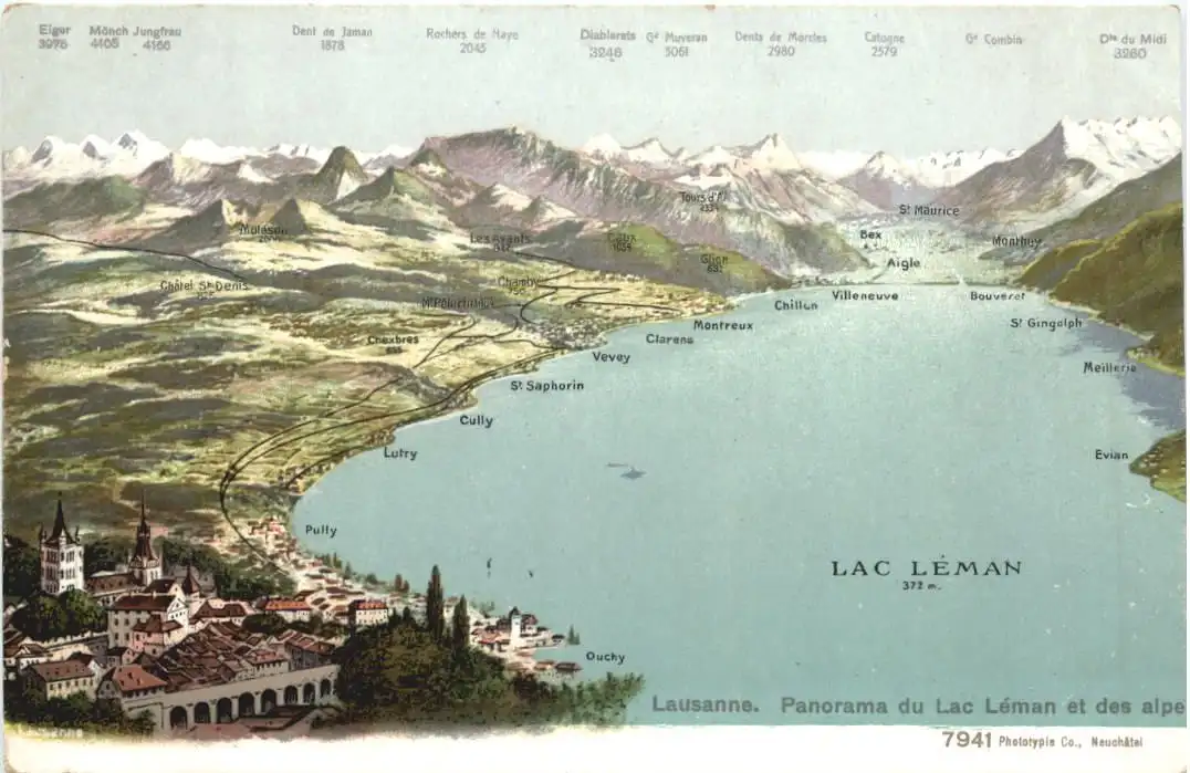 Lac Leman, Lausanne -554116