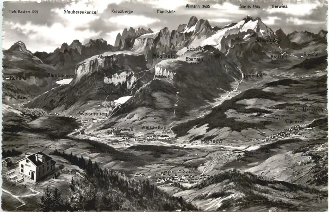 Appenzell und Alpstein -554428