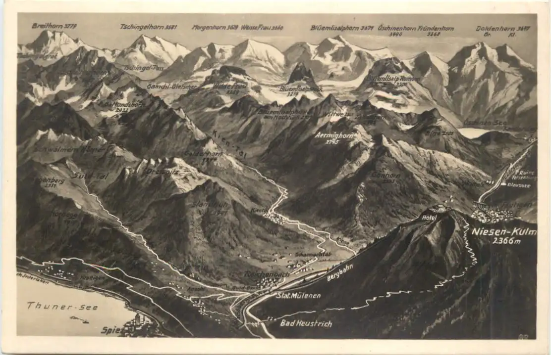 Thunersee und Umgebung -554478