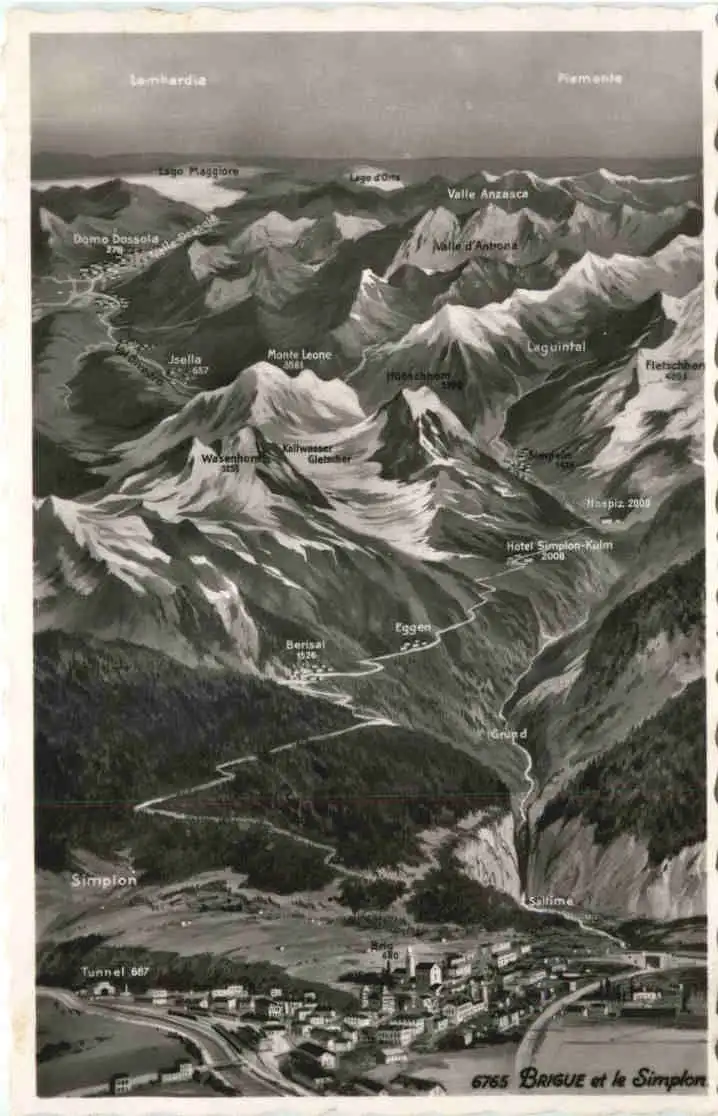 Brigue et le Simplon -554448