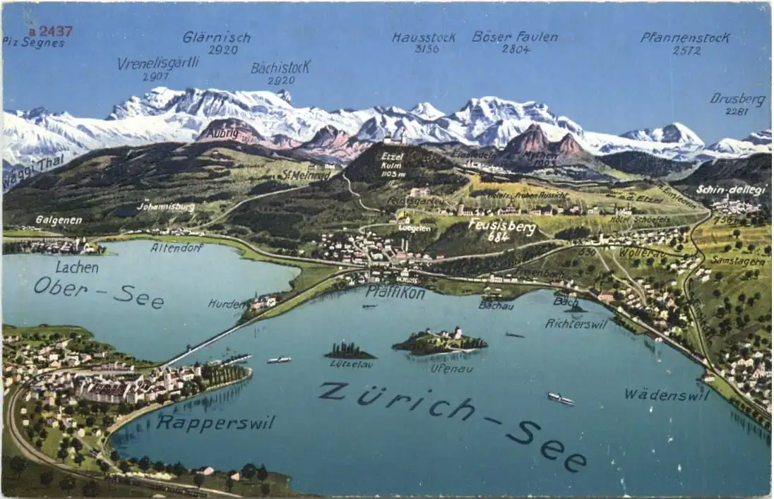 Zürichsee und Umgebung -554498