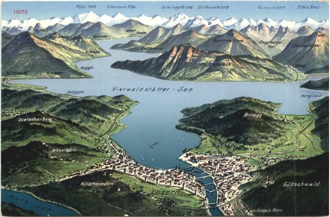 Vierwaldstätter See und Umgebung -554518