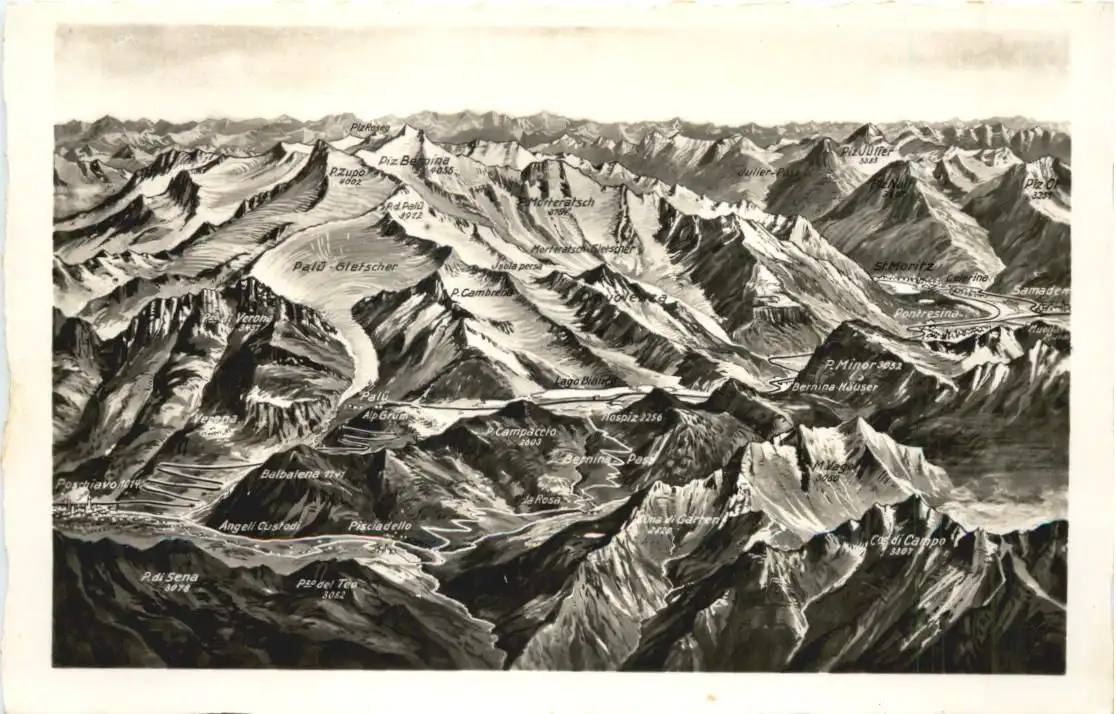 Berninabahn und Berninapass -554432