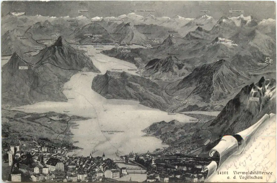 Vierwaldstätter See und Umgebung -554528