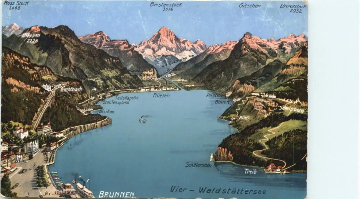 Vierwaldstätter See und Umgebung -554472