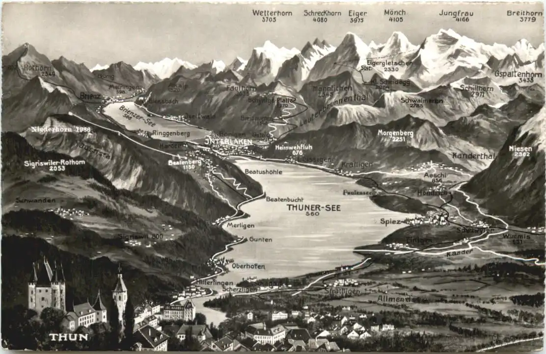 Thunersee und Umgebung -554362