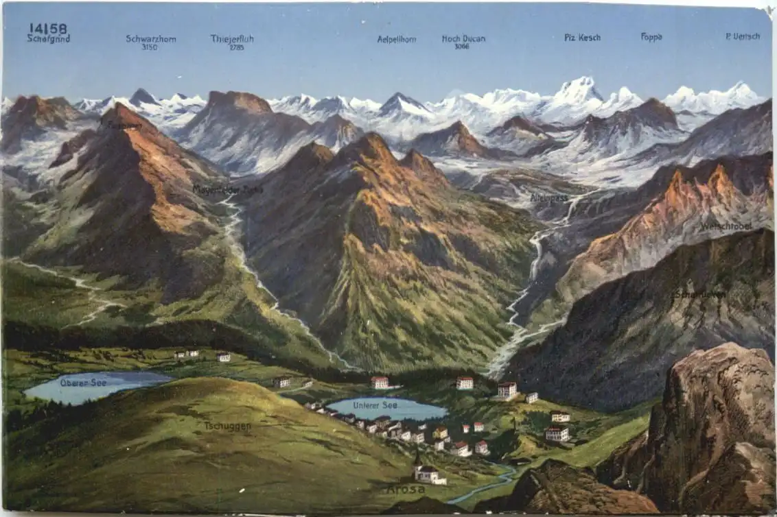 Arosa und Umgebung -554446