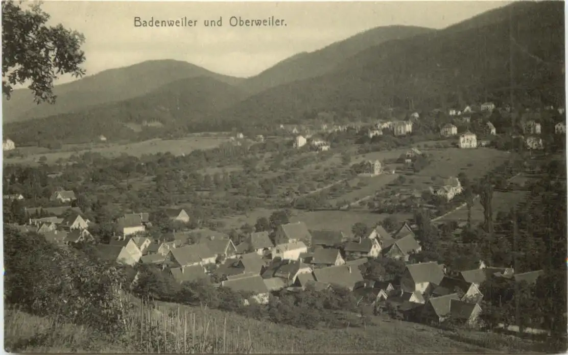 Badenweiler und Oberweiler -554648