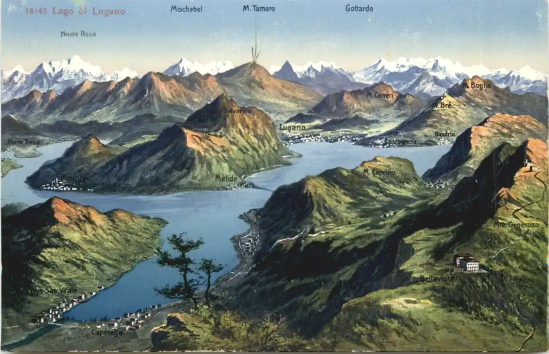 Lago di Lugano -554500