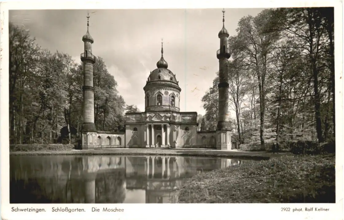 Schwetzingen, Schlossgarten, Die Moschee -554718