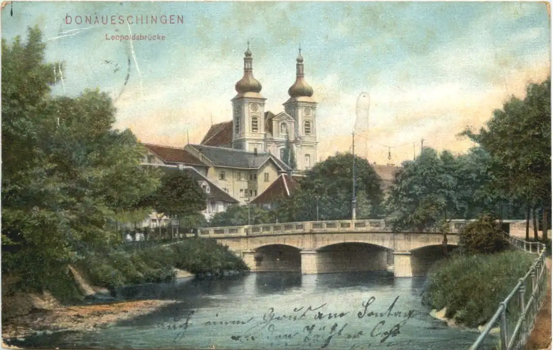 Donaueschingen, Leopoldsbrücke -554654