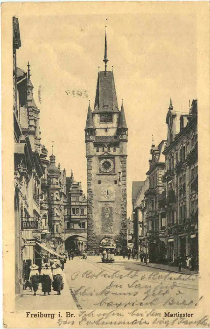 Freiburg, Martinstor -554674