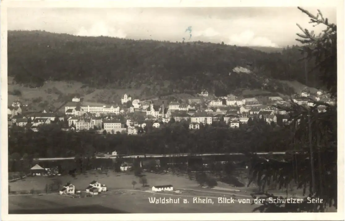 Waldshut, Blick von der Schweizer Seite -554630