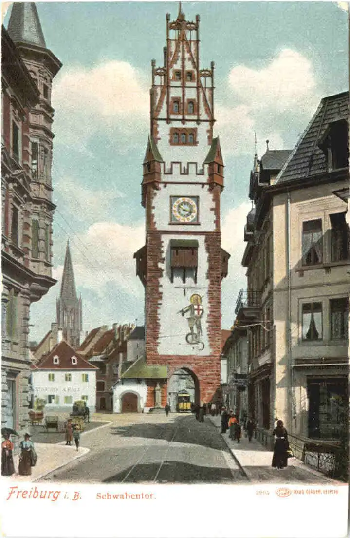 Freiburg, Schwabentor -554616