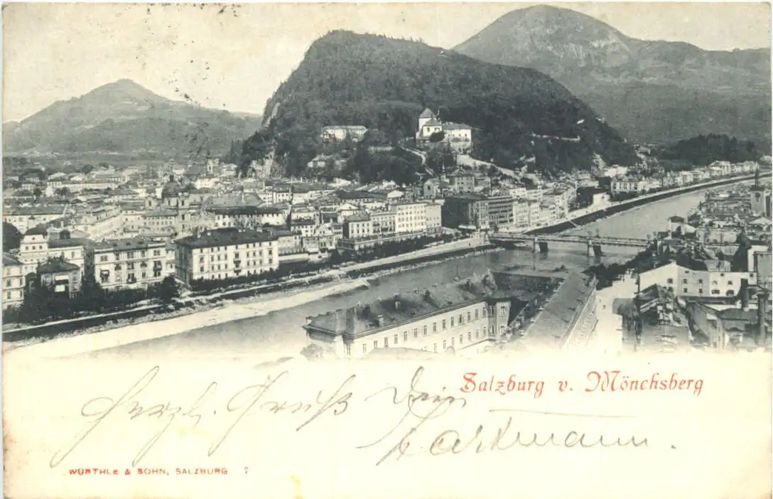 Salzburg vom Mönchsberg -725634