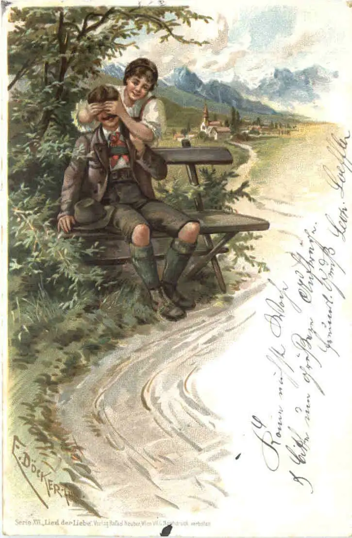 Künstler Ak E. Döcker -725756