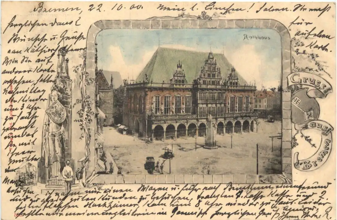 Gruss aus Bremen - Rathaus -725622