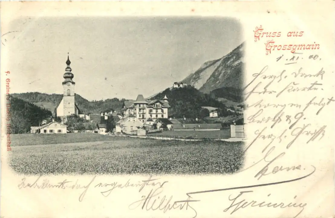 Gruss aus Grossgmain -725702