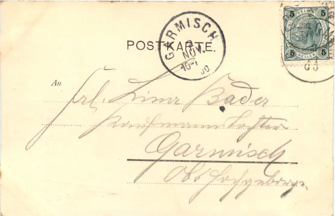 Gruss aus Grossgmain -725702