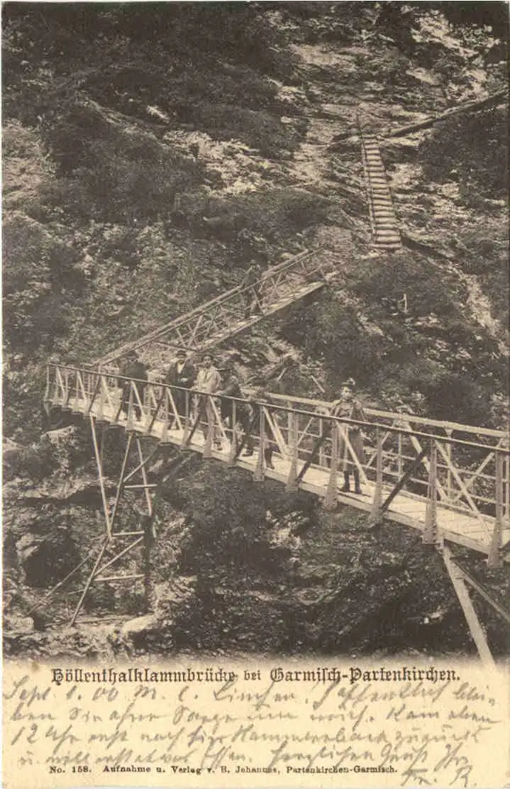 Höllenthalklammbrücke bei Garmisch Partenkirchen -725910