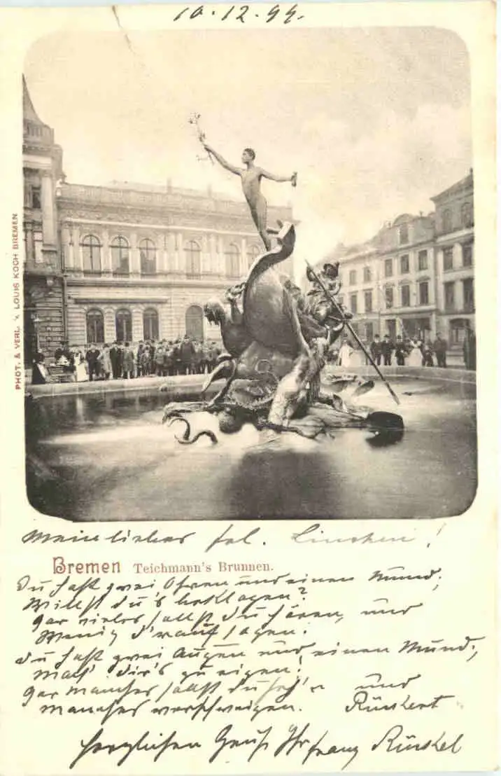 Bremen - Teichmanns Brunnen -725900