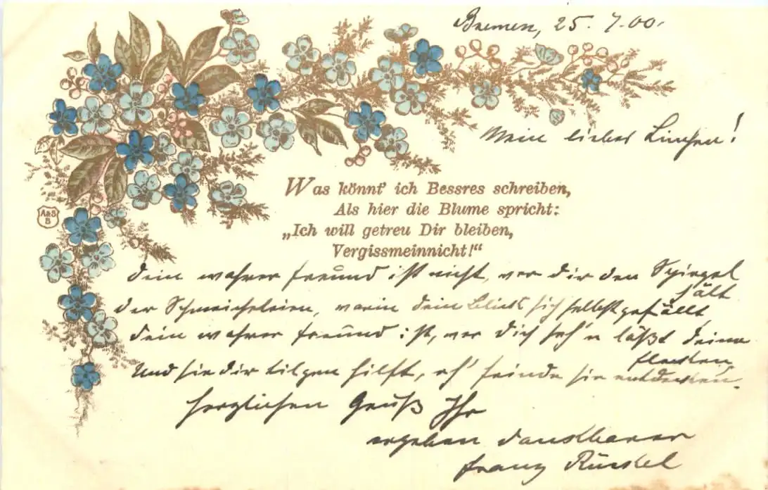 Glückwunsch Kleeblatt -725932