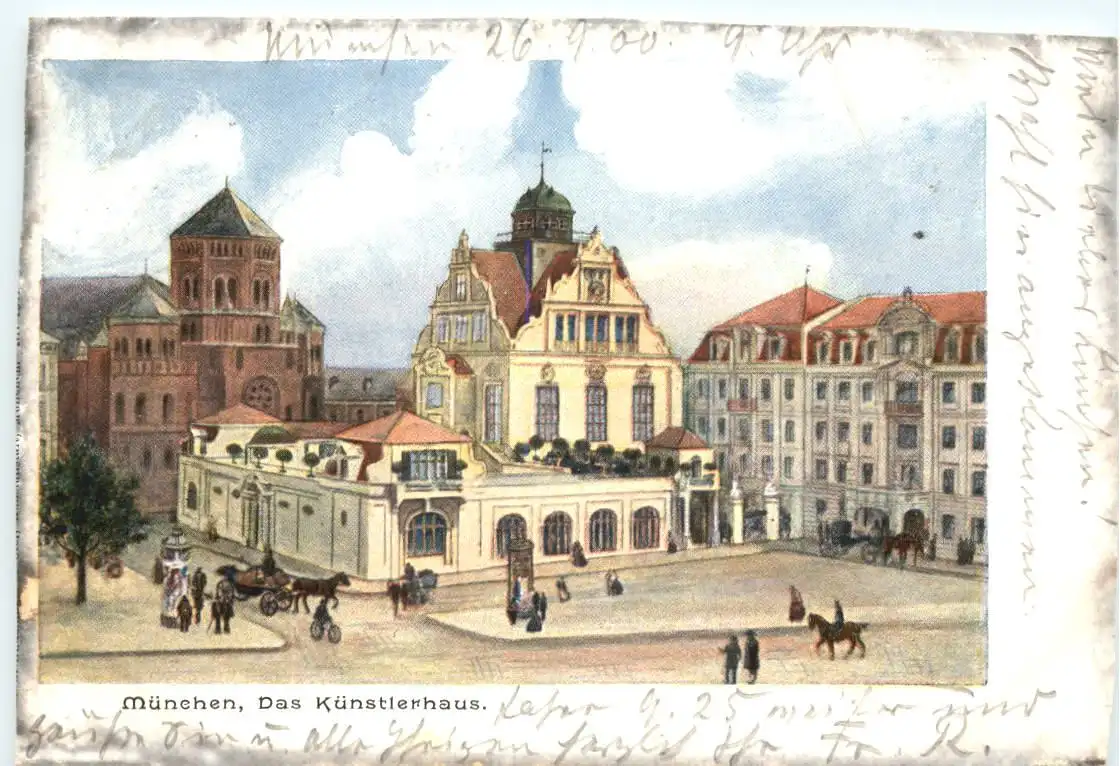 München - Das Künstlerhaus mit Synagoge -725818