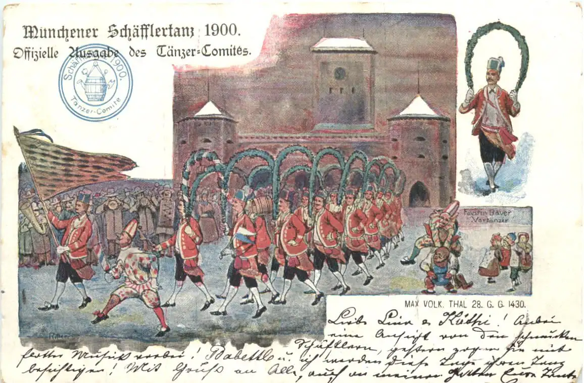 München - Schäfflertanz 1900 -726088