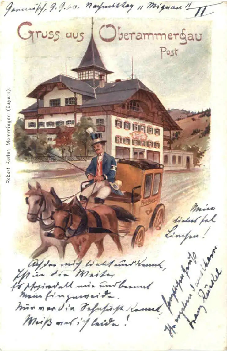 Gruss aus Oberammergau - Post -726134