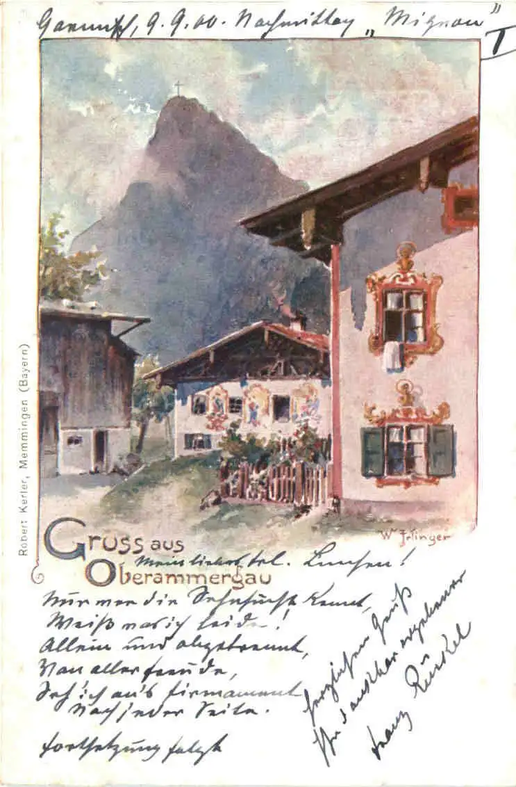 Gruss aus Oberammergau -726128