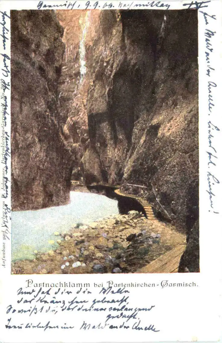 Partnachklamm bei Garmisch-Partenkirchen -726154