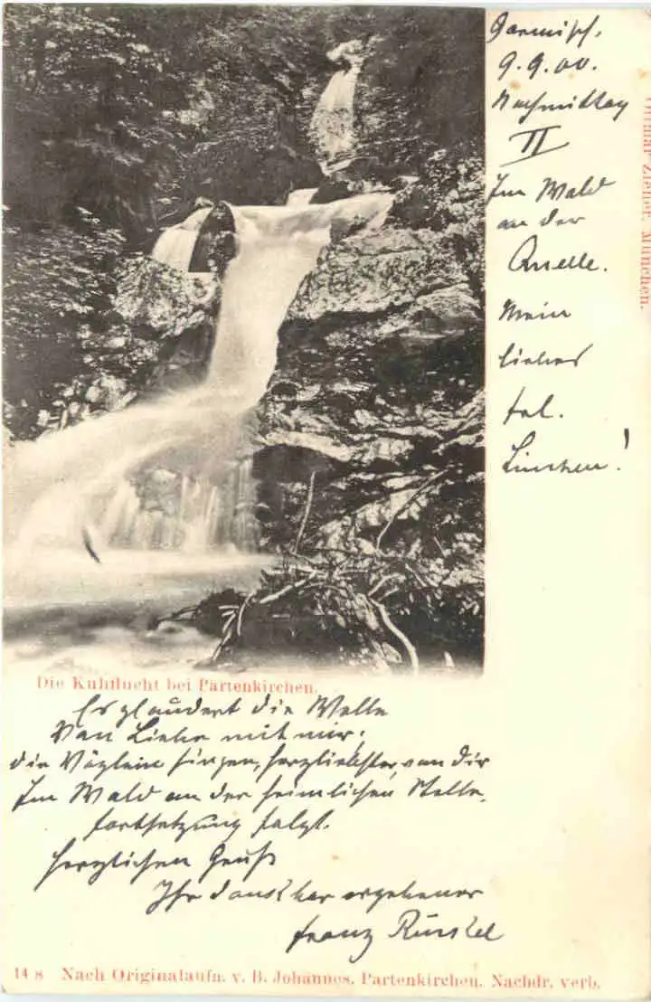 Die Kuhflucht bei Partenkirchen -726162