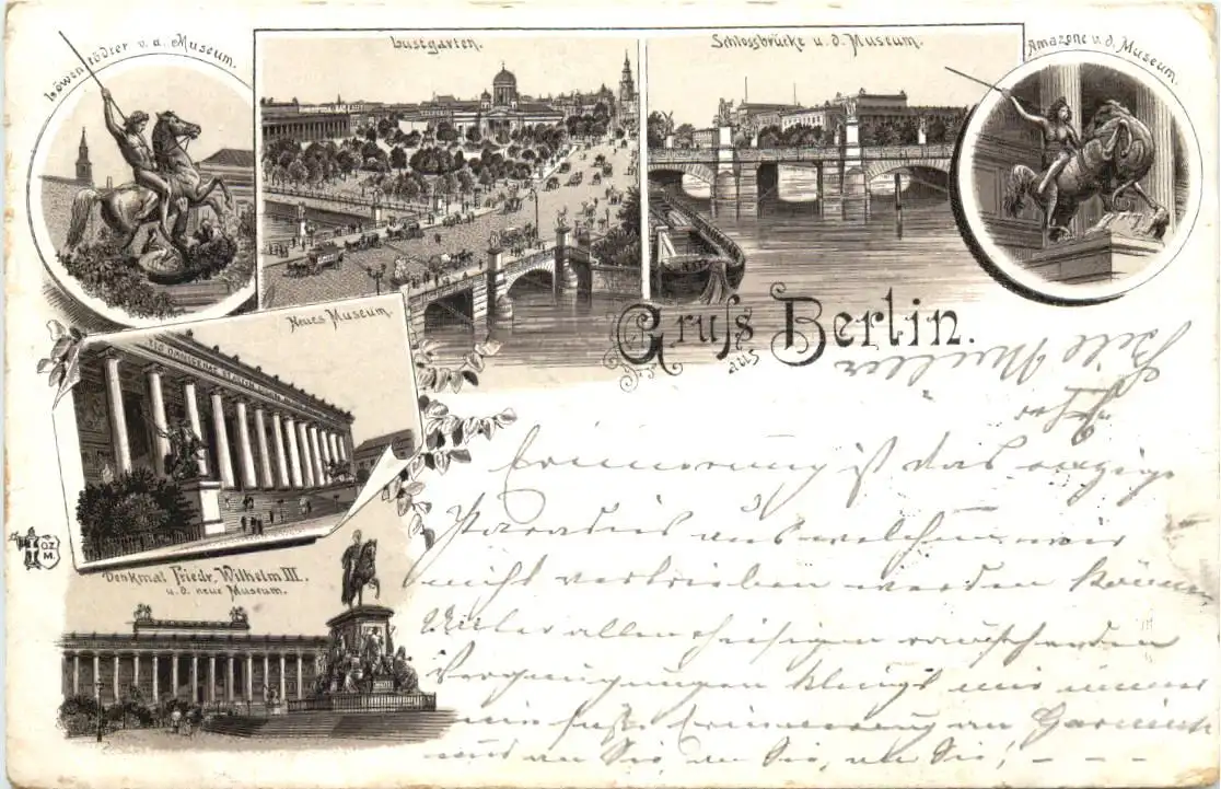 Gruss aus Berlin - Litho -725998