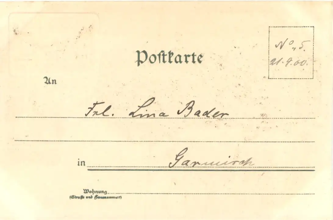 Gruss aus Mittenwald - Litho -726038