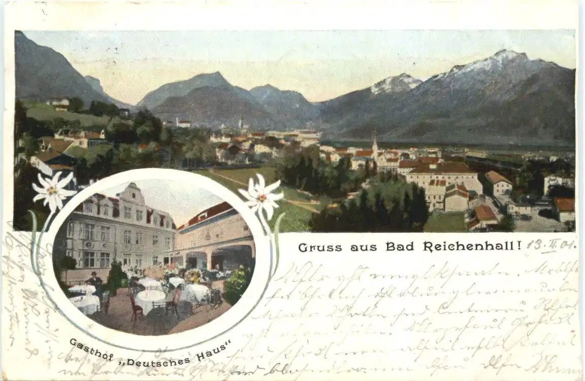 Gruss aus Bad Reichenhall - Gasthof Deutsches Haus -726226