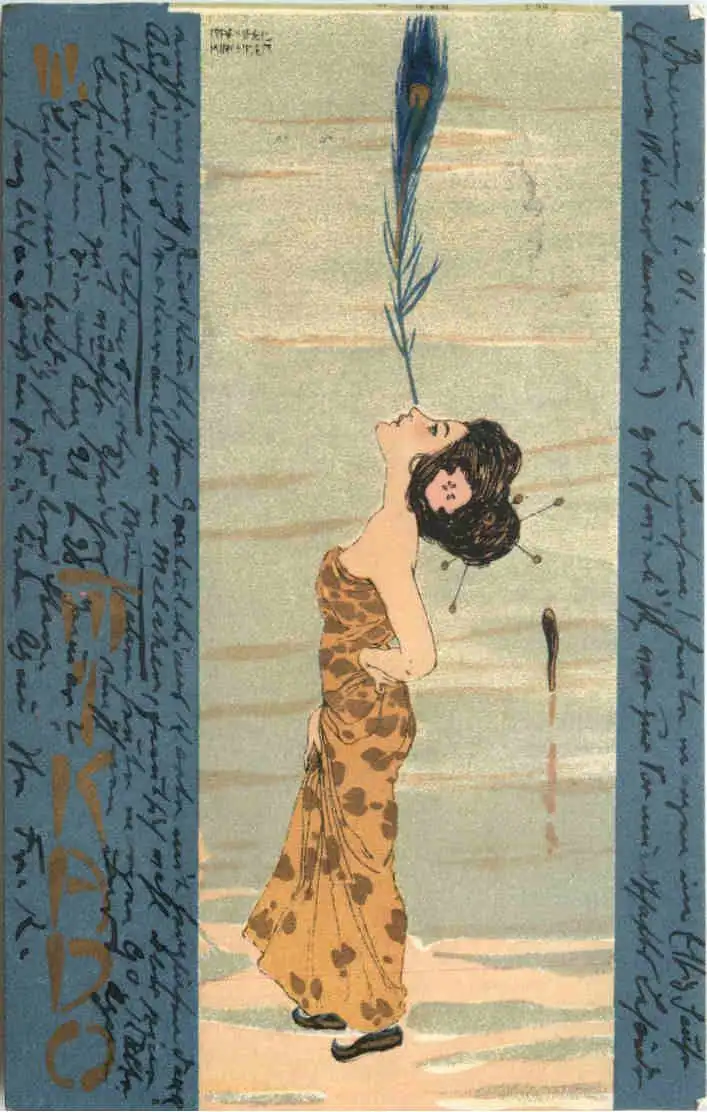 Künstler Ak Raphael Kirchner - Mikado -726214