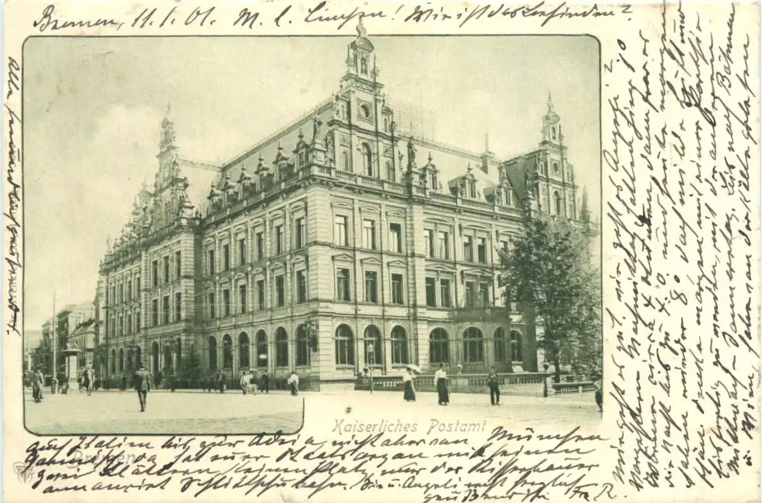 Bremen - Kaiserliches Postamt -726250