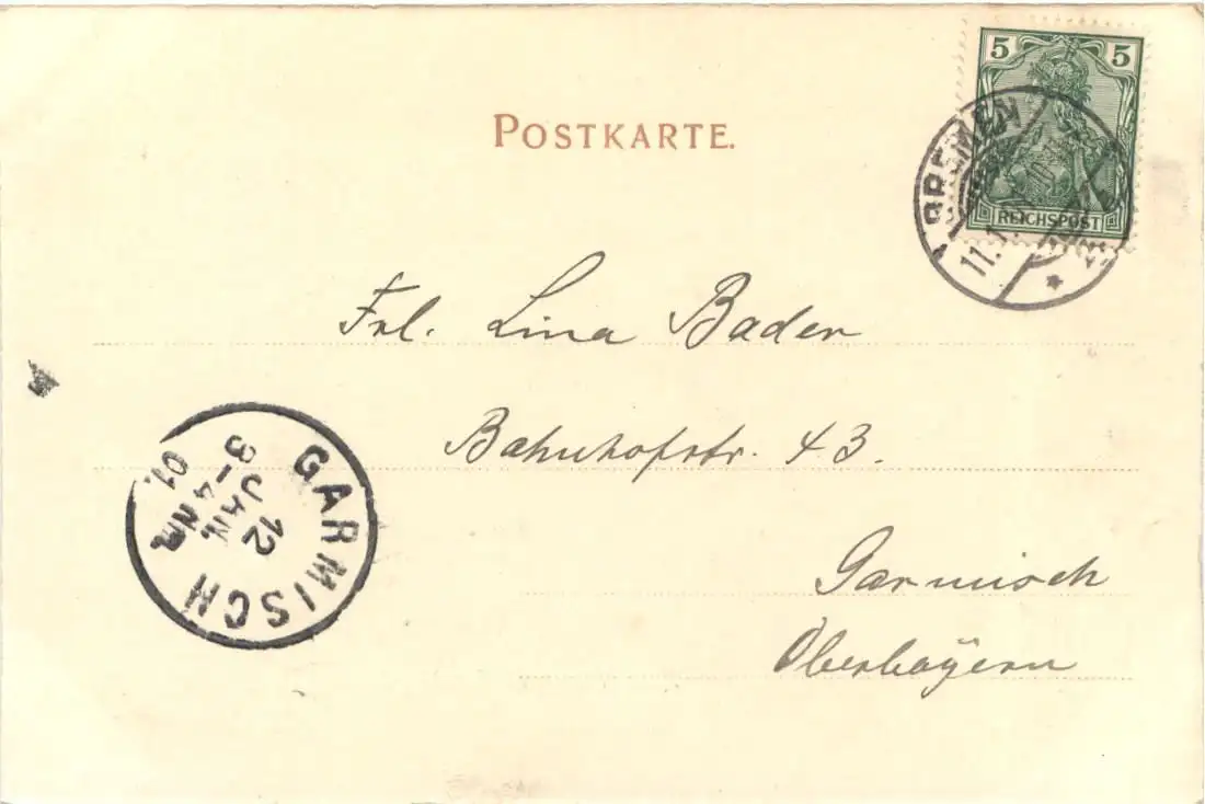 Bremen - Kaiserliches Postamt -726250