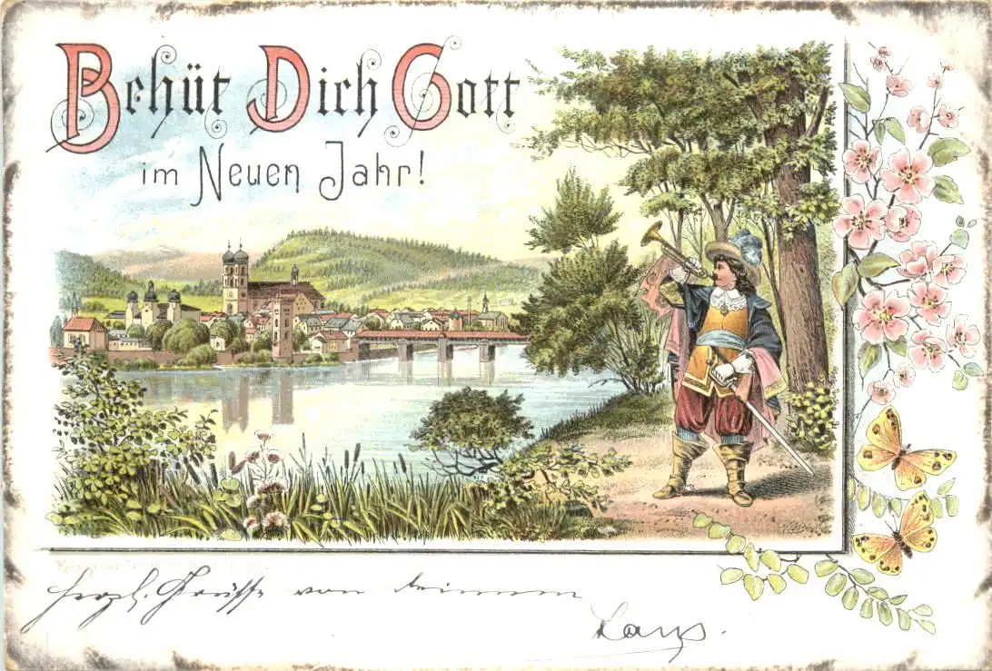 BAd Säckingen - Behüt dich Gott - Litho -726330