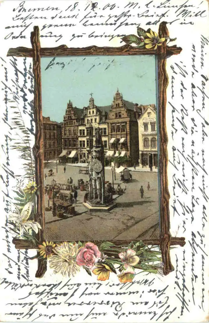 Bremen - Rolandsplatz - Litho -726350