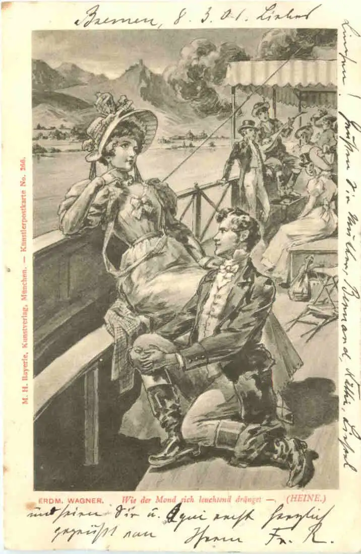 Künstler Ak Erdm. Wagner -726380