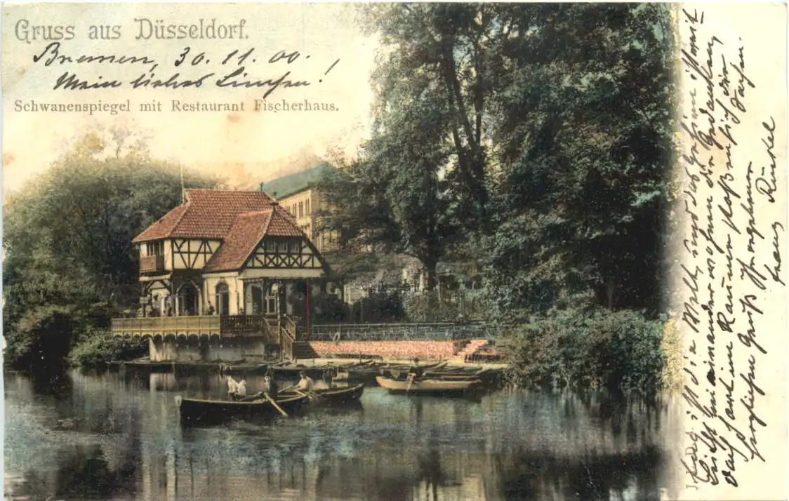 Gruss aus Düsseldorf - Schwanenspiegel -726284