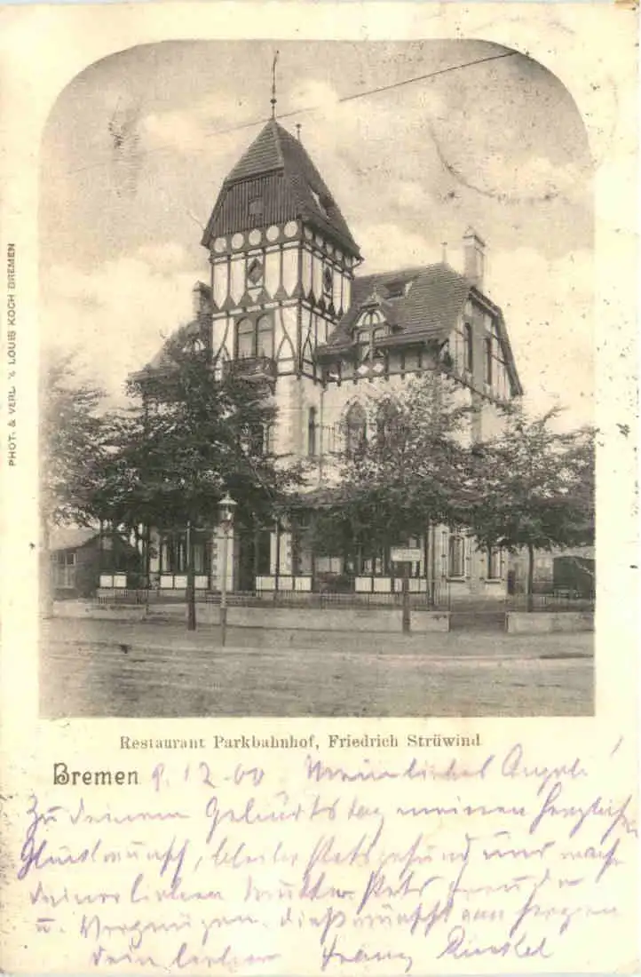 Bremen - Restaurant Parkbahnhof -726322